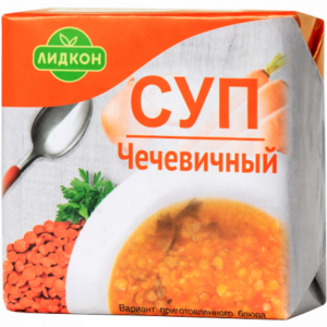 Суп чечевичный "ЛИДКОН" 180 г