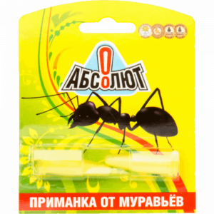 Приманка от муравьев"АБСОЛЮТ"(4 пробир.)