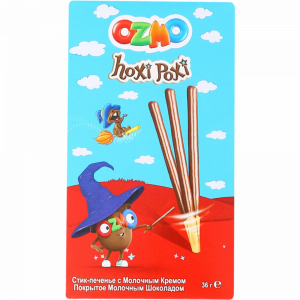 Бисквитные палочки"OZMO"(hoxi Poxi)36г