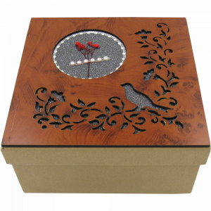 Коробка подар.из картона (10-1602-2)