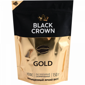 Кофе раств.субл."BLACK CROWN"(пак.)150г