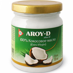 Кокосовое масло "AROY-D" (ст/б) 180мл