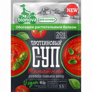 Протеиновый томат.крем-суп"BIONOVA"20 г