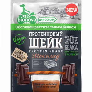 Протеиновый шейк"BIONOVA"(с шоколад.)25г