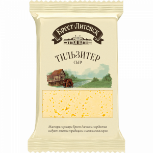 Сыр"БРЕСТ-ЛИТОВСК ТИЛЬЗИТЕР"(45%