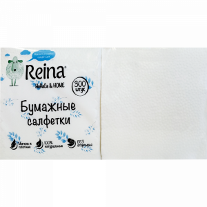 Салфетки бумаж"REINA"(белые