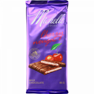 Шоколад мол."MICHELLE" (вишн/нуга) 85г