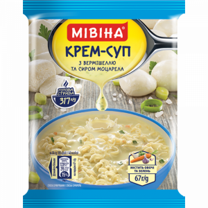 Крем-суп "МИВИНА"(вермиш./сыр моцар.)67г