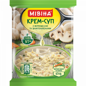Крем-суп "МИВИНА"(вермиш./шампиньоны)67г