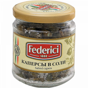 Каперсы "FEDERICI" (в соли) 140г