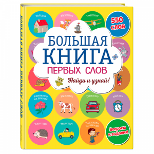 Книга "БОЛЬШАЯ КНИГА ПЕРВЫХ СЛОВ"