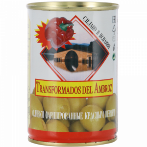 Оливки"TRANSFORMAD. DEL AMBROZ"(пер)280г