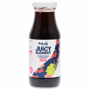 Сок виногр.-вишневый"JUICY ELEMENT"0.19л