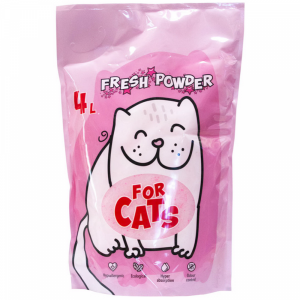 Наполнитель сил"FOR CATS"Fresh Powder 4л