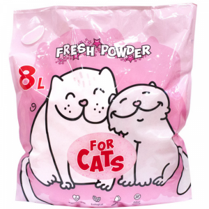 Наполнитель сил"FOR CATS"Fresh Powder 8л
