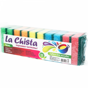 Губки для посуды "LA CHISTA"(Прима