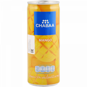 Напиток сокосод."CHABAA"(манго