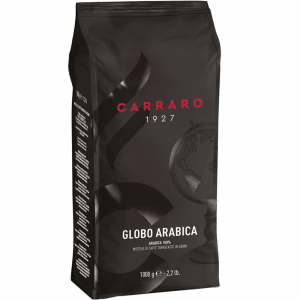 Кофе зерно"CARRARO"(GLOBO ARABICA)1кг