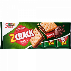 Крекер "2 CRACK" (шоколад) 235г