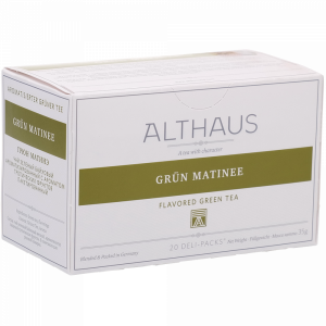 Чай зеленый"ALTHAUS" (грюн матинэ) 35г
