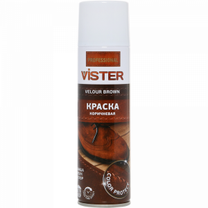 Краска"VISTER"(д/зам./нубука кор)250мл