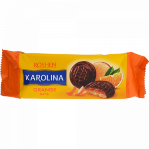 Печенье "KAROLINA" (жел.нач.апельс)135г