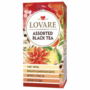 Чай черный "LOVARE" (ассорти) 48г