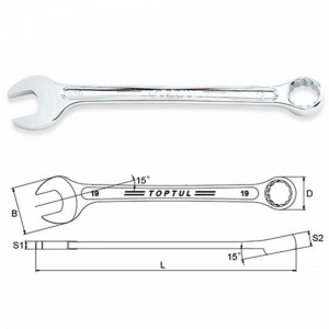 Ключ комбинированный "TOPTUL" (AAEX1919)
