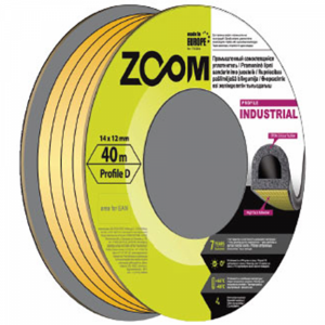 Уплотнитель "ZOOM INDUSTRIAL" (14х12мм.)