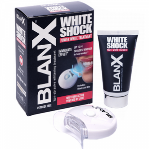 Зубная паста"BLANX WHITE SHOCK"(отб)50мл
