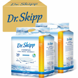 Пеленки гигиен дет "DR.SKIPP"(60х60)60шт