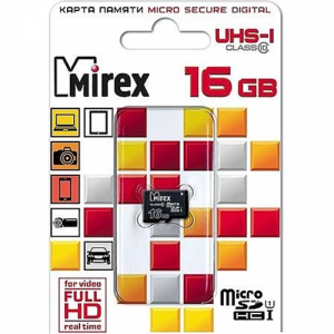 Карта памяти"MIREX"(13612-MCSUHS16)
