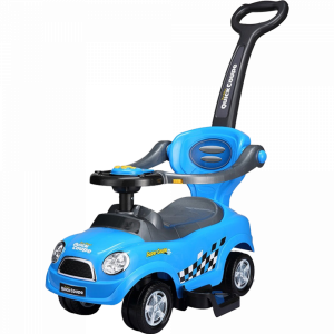 Каталка-автомобиль (голубой