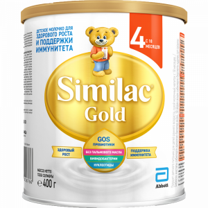 Детское молочко "SIMILAC GOLD" (4) 400г