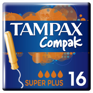 Тампоны "TAMPAX"(compact super plus