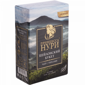 Чай "ПРИНЦЕССА НУРИ" (черн.букет) 100г