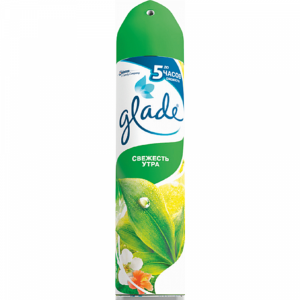 Освежитель возд."GLADE"(св.утра)Укр.300