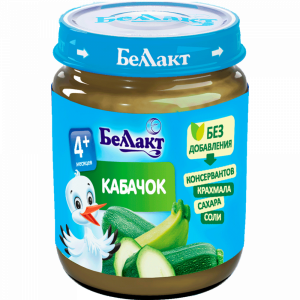 Пюре "БЕЛЛАКТ" (кабачки