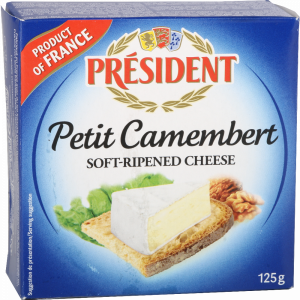 Сыр "КАМАМБЕР ПРЕЗИДЕНТ"50% Франция 125г