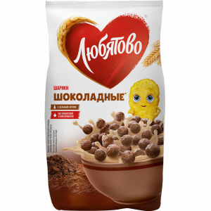 Шарики шоколадные "ЛЮБЯТОВО" 200г