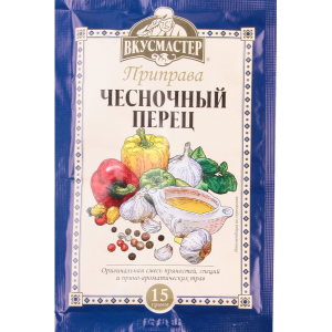 Приправа "ВКУСМАСТЕР" (чесн.перец) 15г