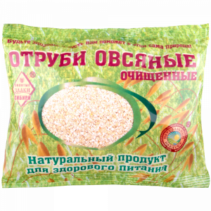 Отруби овсян "Золотые злаки Сибири"