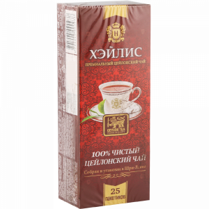 Чай "ХЕЙЛИС" (классический) 25*1.5г