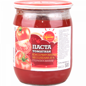 Паста томатная Красное 0.5л