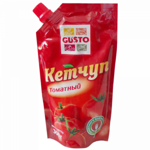 Кетчуп "GUSTO" (томатный) 300г