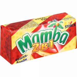 Мамба 2в1 Жевательные конфеты 26