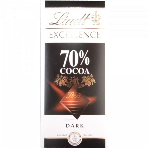 Шоколад Lindt темный 70% какао