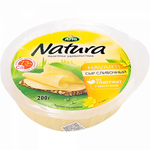 Сыр сливочный "АРЛА" 45% (цилиндр) 200 г