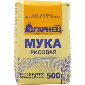 Мука рисовая "ГАРНЕЦ" 500 г