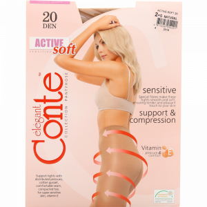 Кол.жен"CONTE ELEG.ACT.SOFT"20(р2